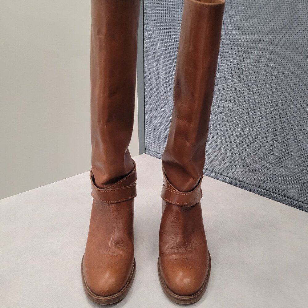 JCrew Women's Leather Riding Boots NEW - size 6.5